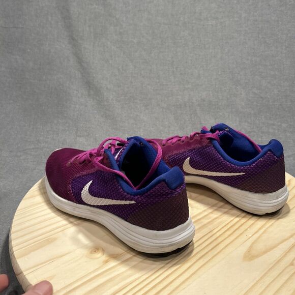 Nike Womens Revolution 3 Running Shoes Size 8.5 819303-501 Purple - Picture 5 of 15